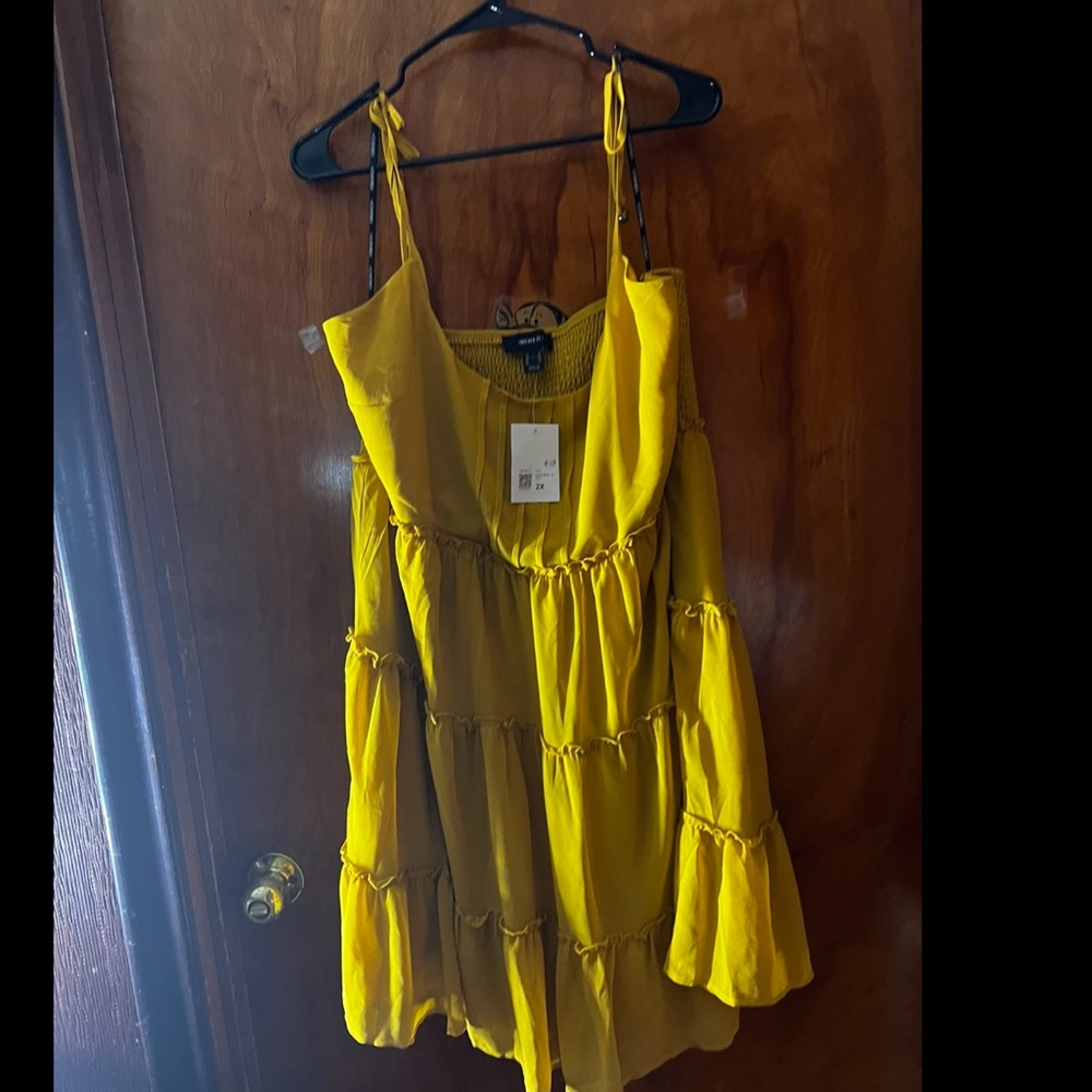 Forever 21+ chiffon dress